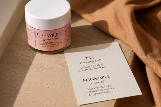 TXA & Niacinamide: what they actually do, explained simply